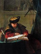 Jean Simeon Chardin dit Le Souffleur oil painting reproduction